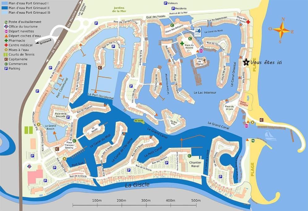 Appartement 30 M De La Plage Grimaud Dış mekan fotoğraf